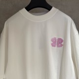 Chrome Hearts UV Color-Changing Embroidered Short Sleeve T-Shirt (White) 260526