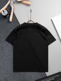 Hermès 26SS New Embroidered Large Horse Crewneck Short Sleeve T-Shirt (Black) 260526