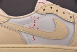 Jordan 1 Retro Low OG SP Travis Scott Shy Pink