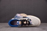 Jordan 1 Retro Low OG SP Fragment x Travis Scott Sail Military Blue