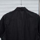 Prada Letter Neck Scarf Short Sleeve Polo 260602