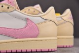Jordan 1 Retro Low OG SP Travis Scott Shy Pink