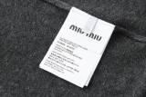 MiuMiu Letter Logo Knit Polo Shirt 260609