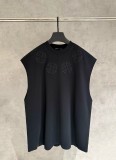 Chrome Hearts Embroidered Fringe Sleeveless Crewneck T-Shirt Tank 260609