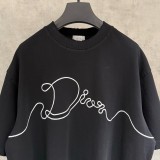 Dior New Embroidered Short Sleeve T-Shirt 260609