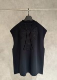 Chrome Hearts Embroidered Fringe Sleeveless Crewneck T-Shirt Tank 260609