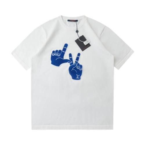 Louis Vuitton 26SS Spring/Summer New Patch Finger Knit Short Sleeve 260609