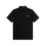 Prada 25SS New Classic Triangle Logo Short Sleeve Polo Shirt 260616