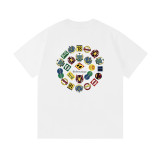 Balenciaga 2026 New Multi-Element Letter Print Logo Unisex Short Sleeve T-Shirt 260616
