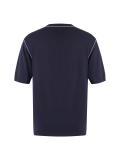 Gucci 26SS Intarsia Knit Silk-Cotton-Linen Blend Short Sleeve T-Shirt 260616