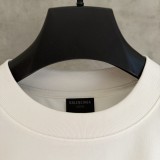 Balenciaga UV Color-Changing Embroidered Short Sleeve T-Shirt (White) 260616