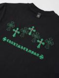 Chrome Hearts Cross Patch Embroidered Short Sleeve T-Shirt 260616