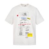 Maison Margiela 26SS Library Borrowed Print Short Sleeve T-Shirt 260616