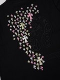Chrome Hearts 26SS New Starry Sky Embroidered Short Sleeve T-Shirt 260616