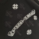 Chrome Hearts New Embroidered Short Sleeve T-Shirt (Black) 260624
