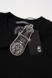 Chrome Hearts 26SS Chrome Hearts x Foti Collaboration Skull Pocket Short Sleeve T-Shirt (Black) 260624