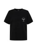 Chrome Hearts 26SS Chrome Hearts x Foti Collaboration Skull Pocket Short Sleeve T-Shirt (Black) 260624