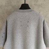 Maison Margiela MM6 Ice-Feel Sorona Short Sleeve T-Shirt (Black-Gray) 260624