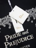 Dior 26SS BookCover Thorn Book Cover Letter Logo Short Sleeve T-Shirt 260630