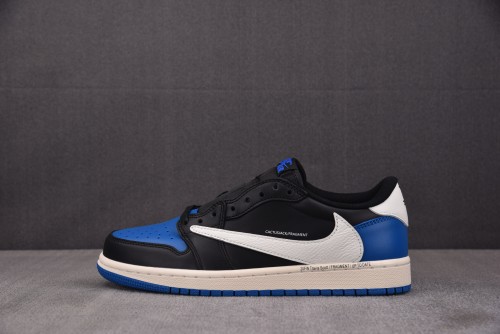 Air Jordan 1 Retro Low OG SP Travis Scott Black Blue White