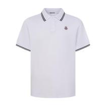 Moncler Small Logo Pure Cotton Short Sleeve Polo Shirt 260630