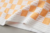 Louis Vuitton 26SS Spring/Summer New Orange & White Ribbed Knit Short Sleeve 260630