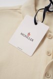 Moncler MC M Letter Towel Embroidery Short Sleeve Polo Shirt 260630