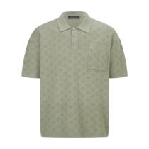 Louis Vuitton Monogram Mesh Knit Sweater Shirt 260630