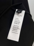 Celine Classic Chest Letter Logo Print Short Sleeve T-Shirt 260708