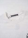 Chrome Hearts 26SS Distressed Cross Patch Embroidered Short Sleeve T-Shirt 260708