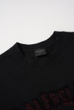 Balenciaga 26SS Patch Distressed Embroidered Short Sleeve T-Shirt 260708