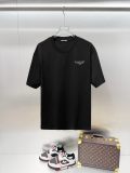 Givenchy Classic Chest Logo Short Sleeve Embroidered T-Shirt - Black