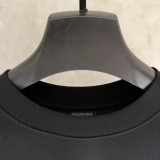 Balenciaga UV Color-Changing Short Sleeve Embroidered T-Shirt - Charcoal 260721