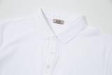 Hermes Logo Official Short Sleeve Polo - White 260721