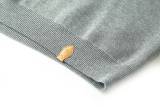 Louis Vuitton 26FW Logo Leather Patch Long Sleeve Embroidered Knit Hoodie - Warm Gray 260721
