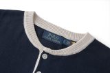 Ralph Lauren Pony Short Sleeve Embroidered Henley - Blue 260721