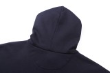 Fendi Cotton Logo Leather Patch Track Jacket - Dark Gray 260721