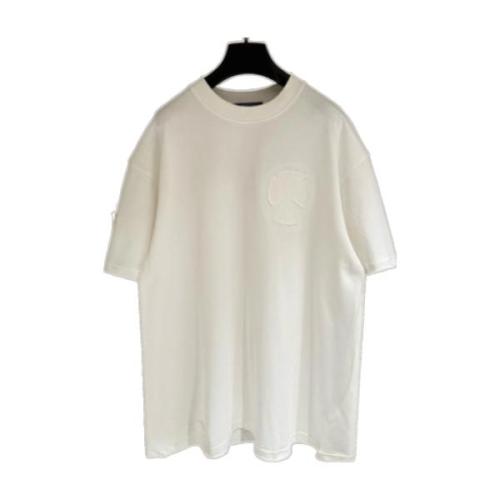 Chrome Hearts New Short Sleeve Embroidered T-Shirt - White 260728