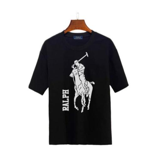 Ralph Lauren Heavyweight 280GSM Short Sleeve T-Shirt - Charcoal 260728