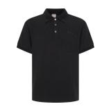 Dior Pocket CD Short Sleeve Embroidered Polo - Charcoal 260728