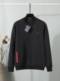 Prada New Long Sleeve Sweatshirt - Charcoal 260811