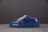 Nike Air Force 1 Low Patent Leather Mystic Navy Grape Ice