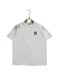 Hermes Classic Logo Short Sleeve T-Shirt - White 260818