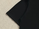 Louis Vuitton Leather Logo Short Sleeve T-Shirt - Charcoal 260818