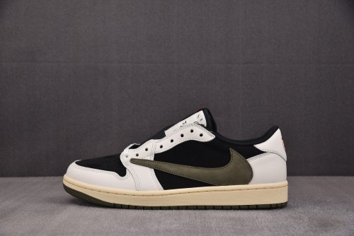 Jordan 1 Retro Low OG SP Travis Scott Olive (Women's)