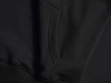 Chrome Hearts New Acid Wash Distressed Long Sleeve Embroidered Hoodie - Black 260818