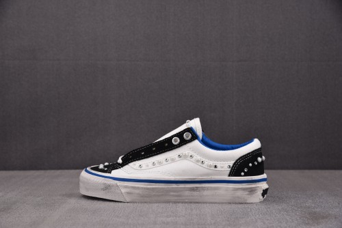 Vans Old Skool 36 Pearlized White Blue