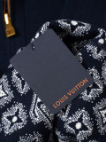 Louis Vuitton Reversible Cashmere Knit Zip Jacket - Charcoal 260825