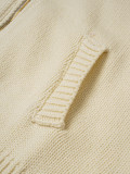 Louis Vuitton Color-Block Zip Knit Top - Cream 260908
