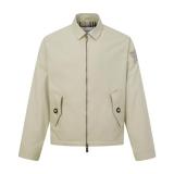 Burberry Embroidered Spread Collar Jacket - Cream 260908
